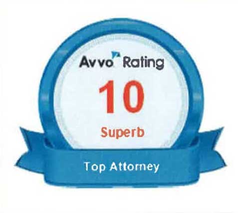 Avvo Rating 10 Superb | Top Attorney